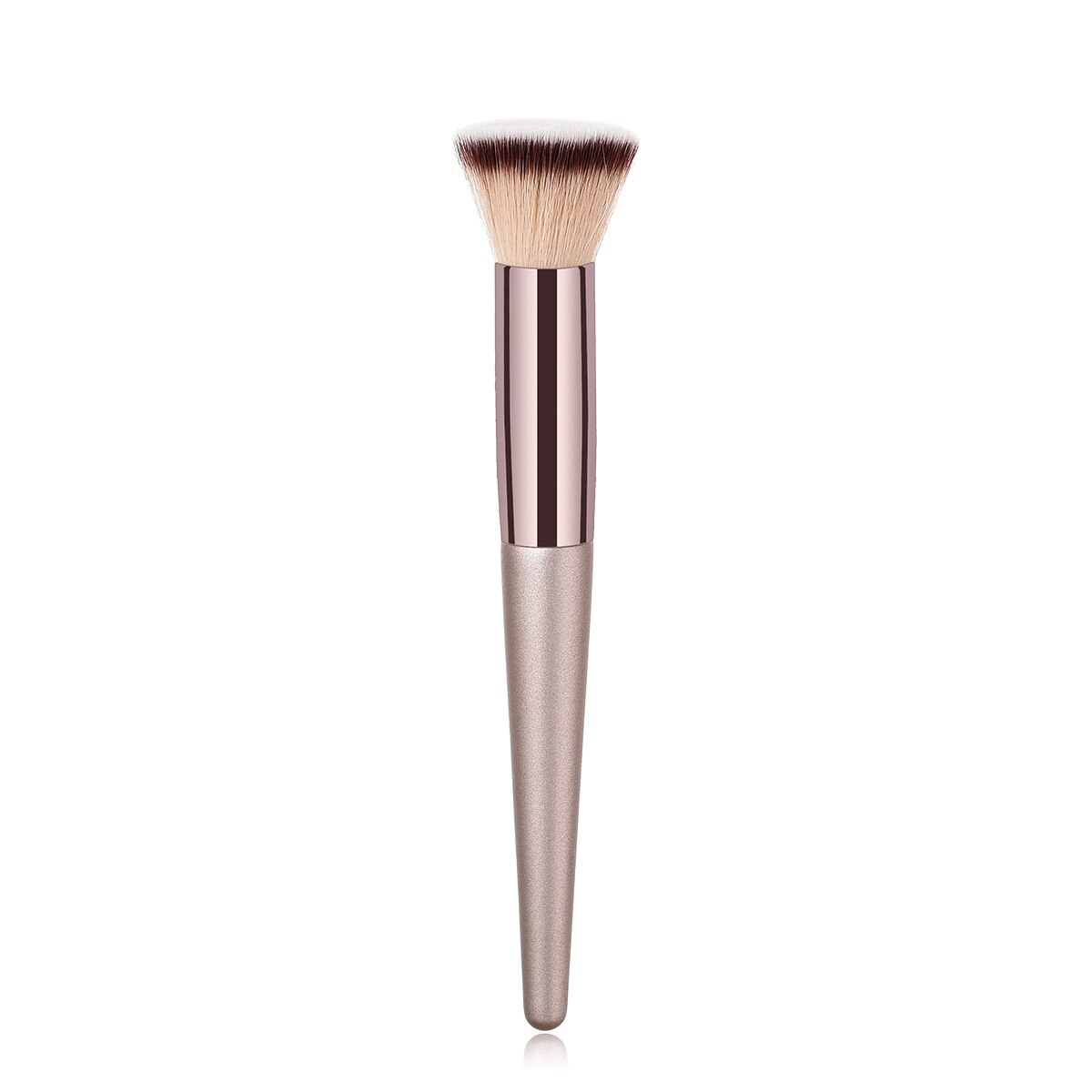 1pc champagne makeup børster træ foundation kosmetisk øjenbryn øjenskygge børste makeup børste sæt værktøjer: A5