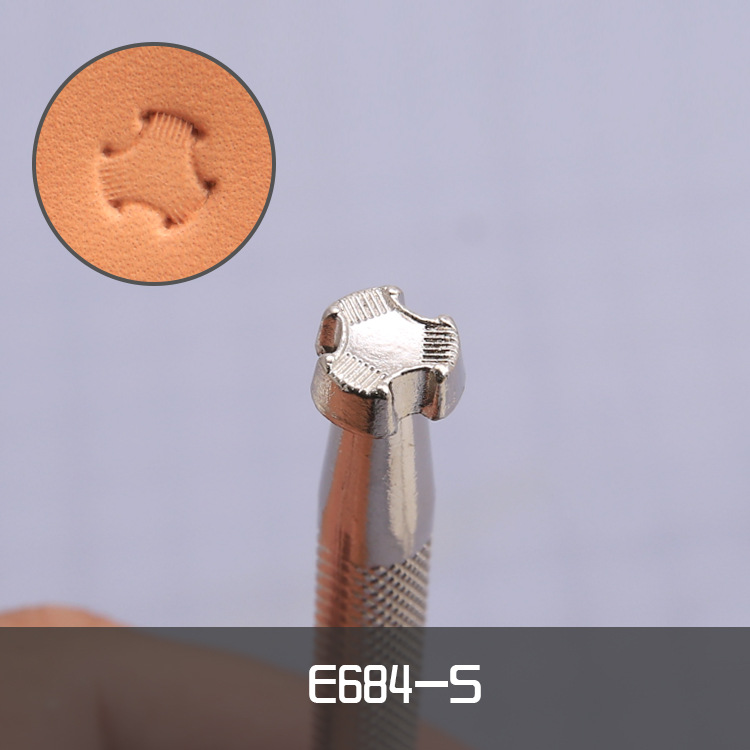 Leather Working Saddle Making Tools Carving Leather Craft Stamps 1pcs Stamping Embossing Mold: E684-S