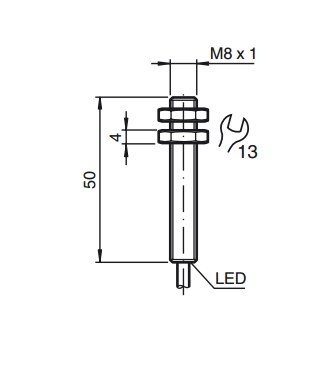 Inductieve Capacitieve Pn Afstand Meting Sensor NBB2-8GM50-A0 Naderingsschakelaar