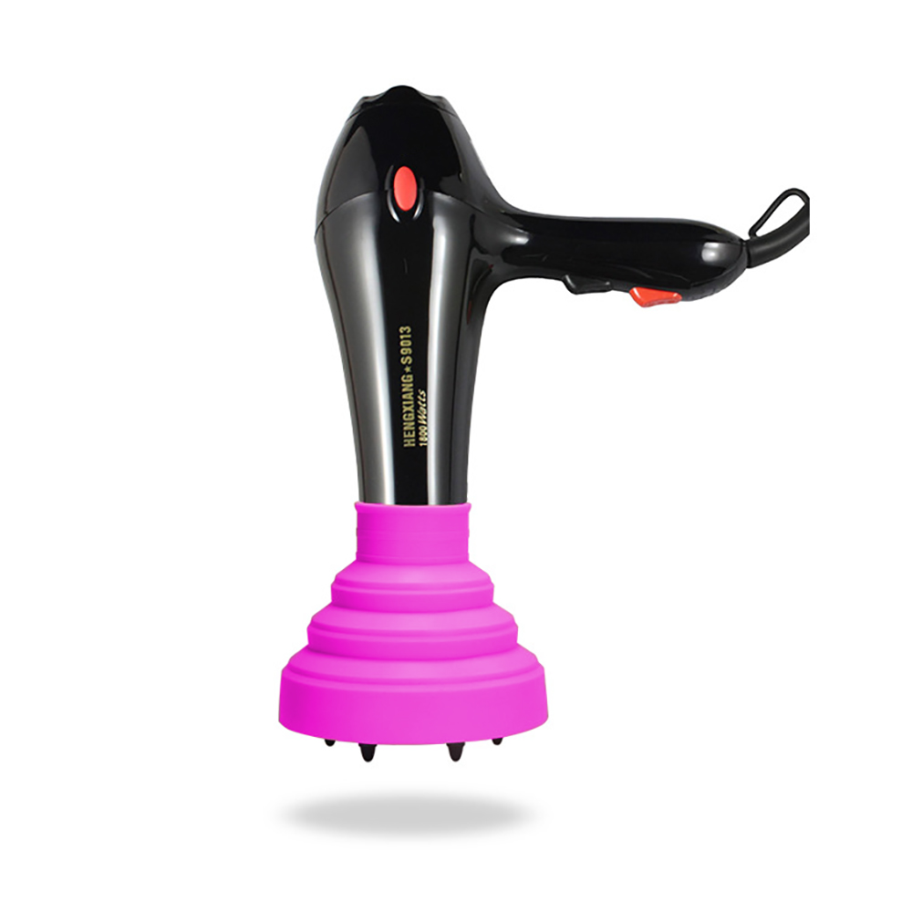 Silicone Universal Hair Diffuser Dryer Blower Hairdressing Salon Hair Curly Dryer Folding Diffuser Cover 4 Colors