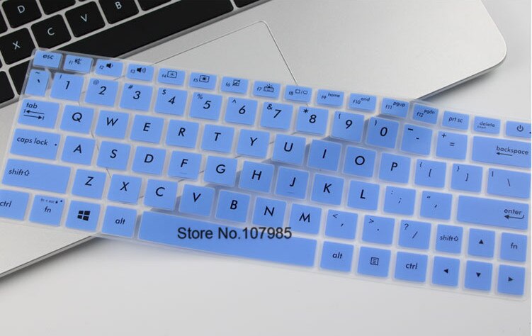 Laptop Notebook Keyboard Protector Cover Skin Guard for ASUS VivoBook flip S14 TP412UA TP412 S430UA S430FN S430FA: Blue