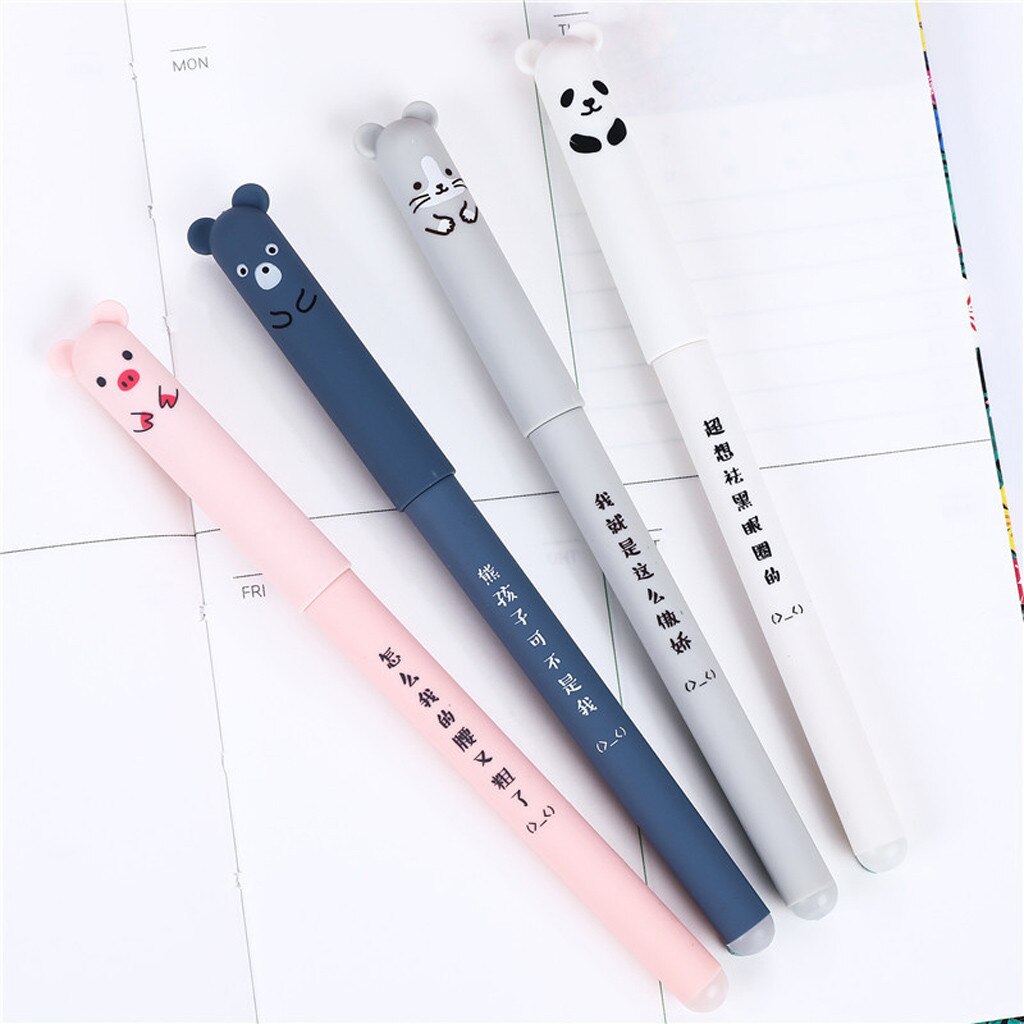 thumbnail image 2 of 50 Pieces Cartoon Cute Pens Gel Black Ink Pens Bulk Assorted Novelty K – Kawaii Office Supplies 2 of 10
