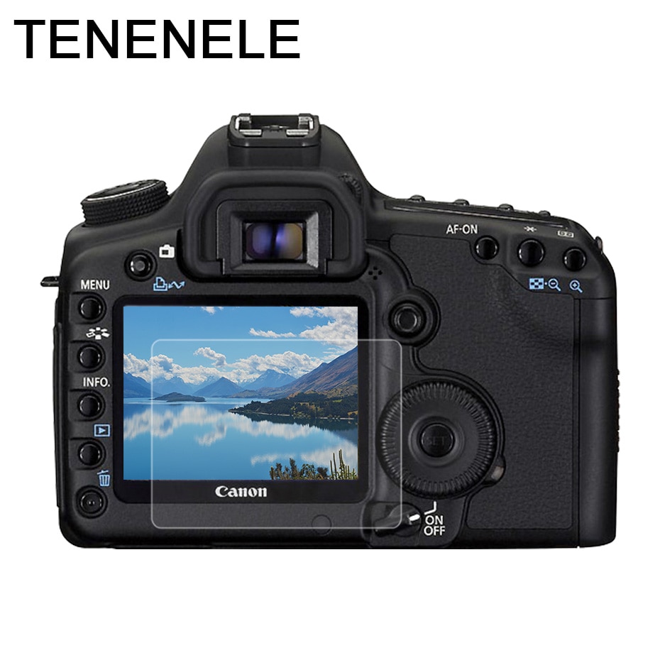 TENENELE Screen Protector Voor Canon EOS 5D Mark II 2 Gehard Glas LCD Beschermfolie HD Voor Canon 5D2 Camera screen Protector