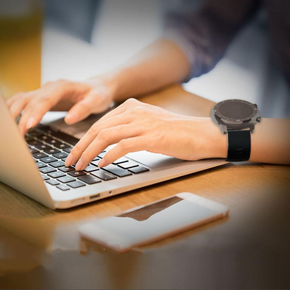 Smart Bracelet Full Circle Full Touch Screen IP67 Waterproof Bracelet Support Multi-language Heart Rate Pedometer