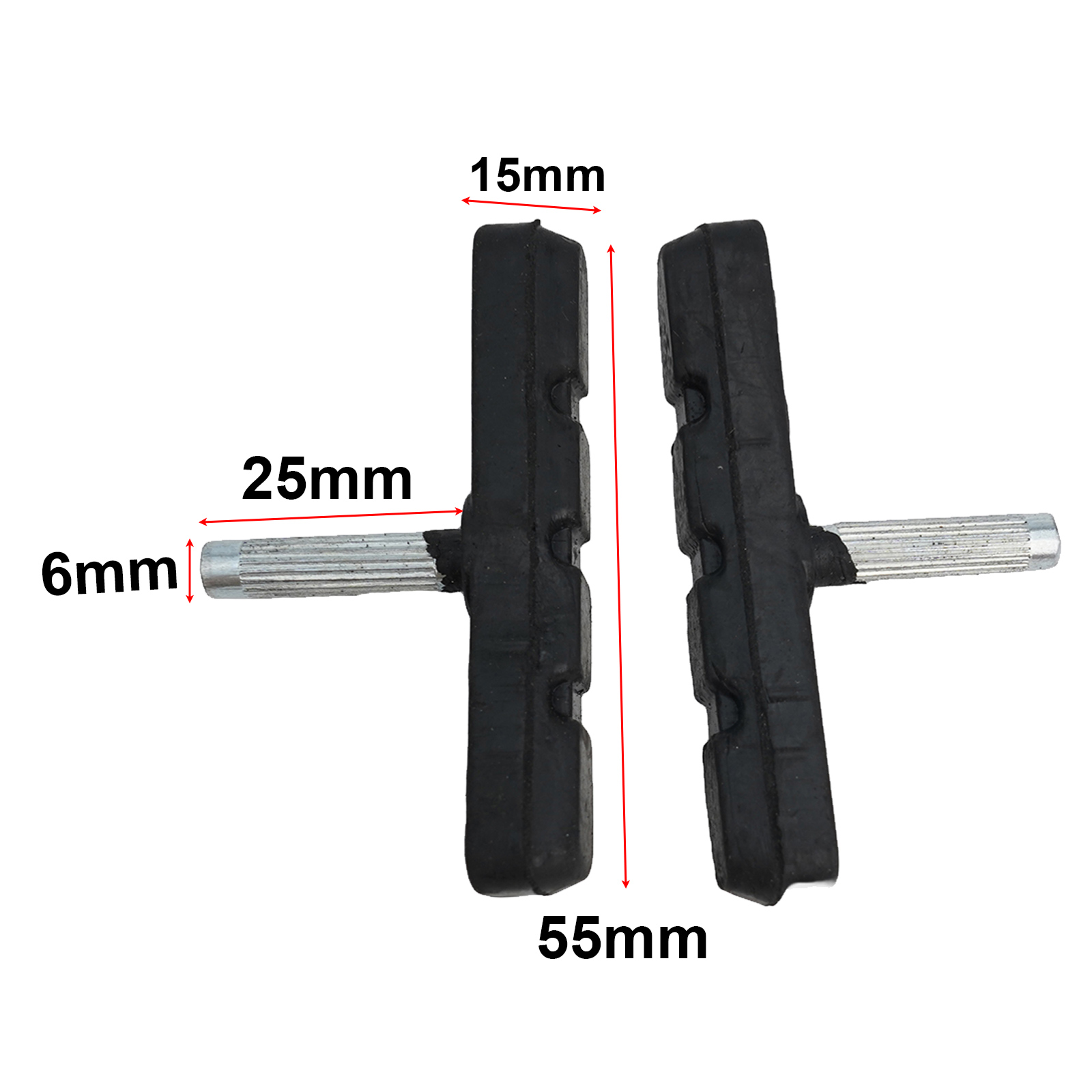 Fiets Remblokken Cantilever MTB Racefiets V Brake Houder Pads 55mm Threadless Post Blokken Schoenen Fietsen Rem onderdelen