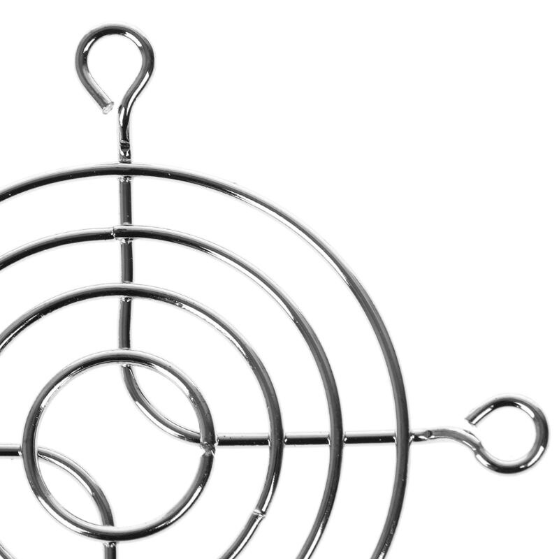 Rejilla de seguridad para ventiladores de ordenador, rejilla de protección de ventilador de 3cm/4cm/5cm/6cm/7cm/9cm/12cm, diámetro de malla de hierro