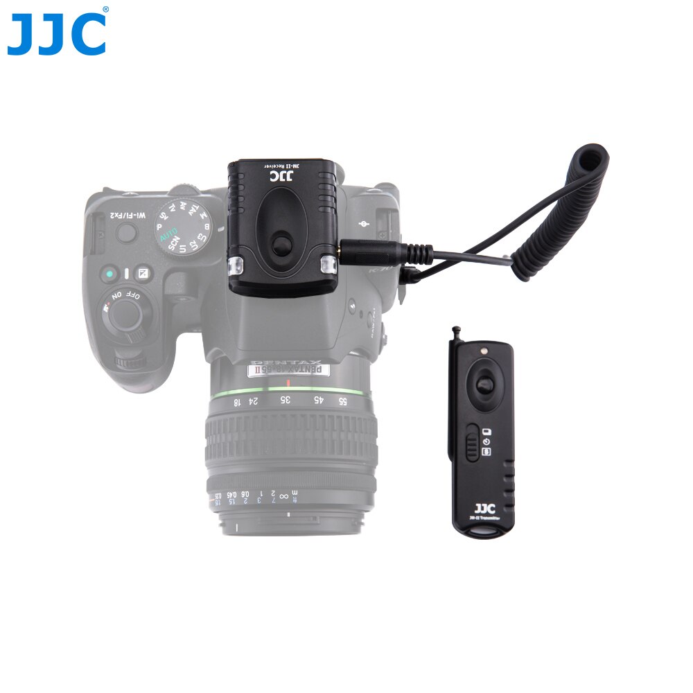 JJC Camera Shutter Release 16 Radio Channel 433MHZ RF Wireless Remote Controller for PENTAX KP/K-70