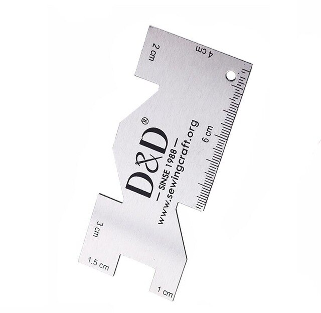 Water Erasable Pen Fabric Marker Pen & Metal Sewing Measuring Gauge Patchwork Ruler DIY Tailoring Craft Sewing Tools: 8