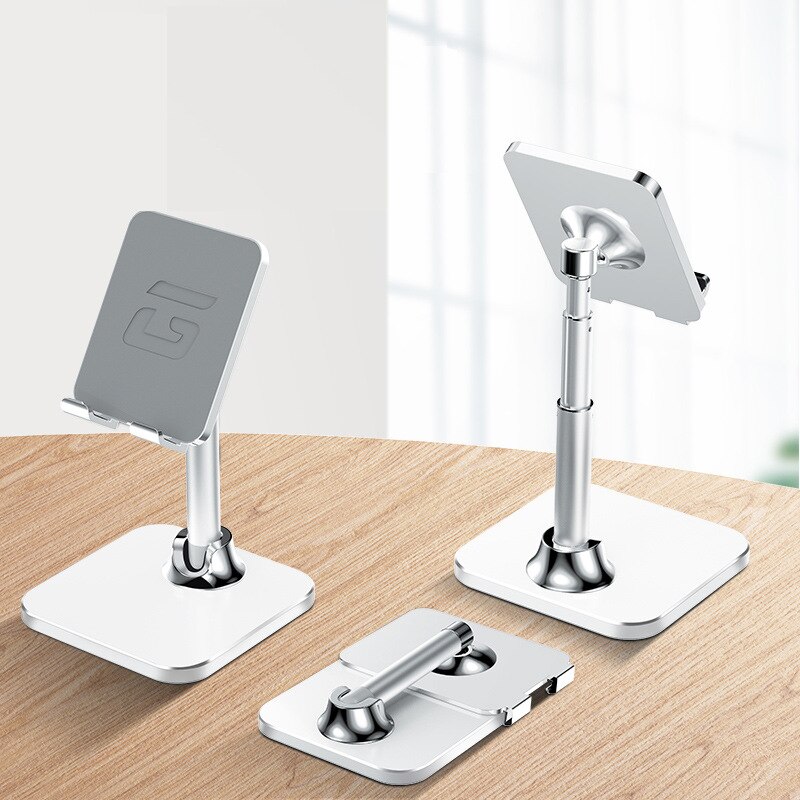 Adjustable Chair Aluminum Alloy IPad Desktop Tablet Holder Stand Desk Mobile Phone Holder Stand for Phone Xiaomi ipad Huawei