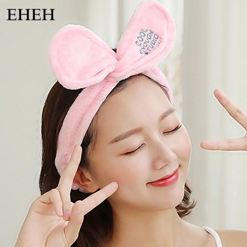 Eheh Cartoon Leuke Haarband Vrouwen Hoofdband Elastische Haar Houder Comfortabele Hairlace Bad Wassen Gezicht Meisjes Accessoires