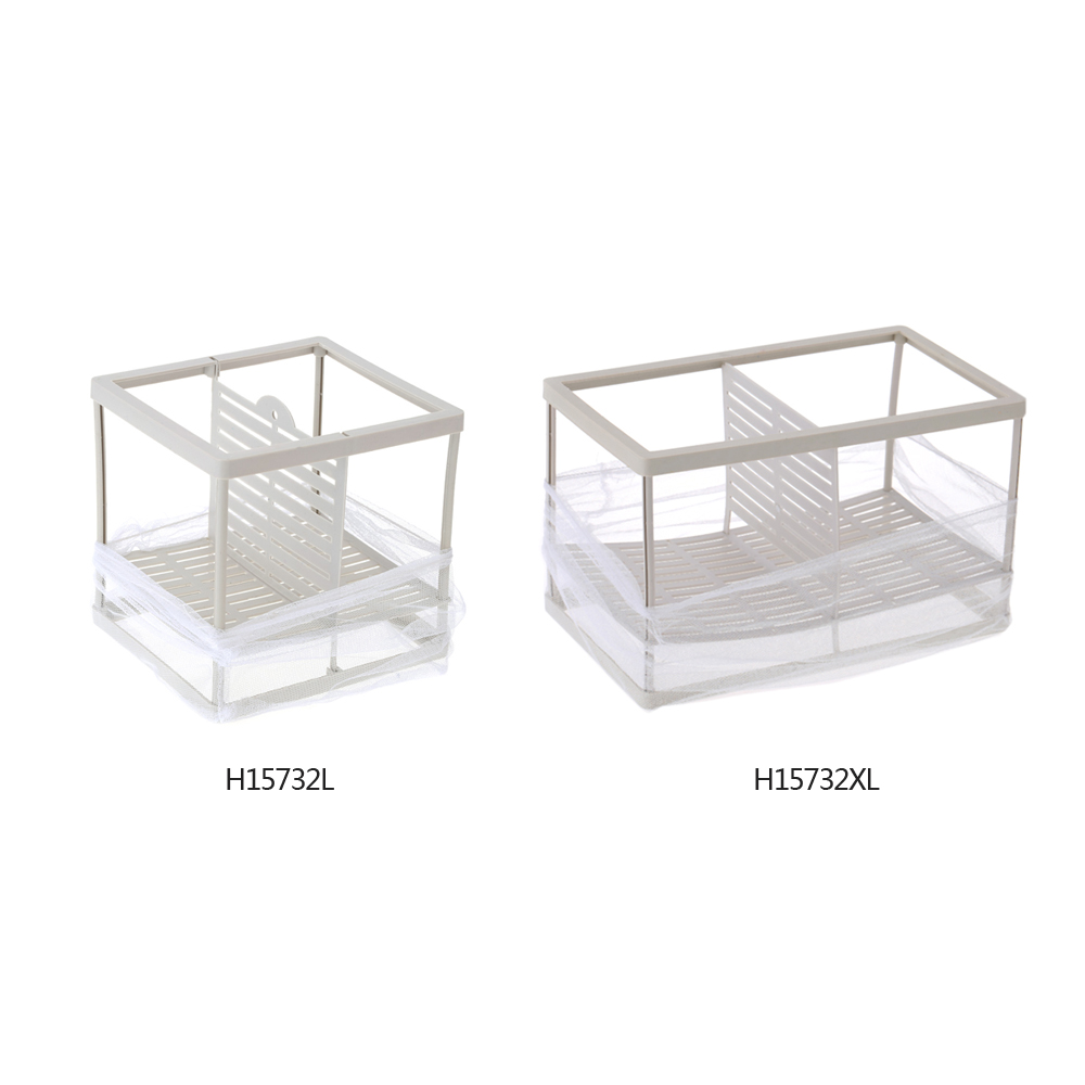 XL/L Fish Breeding Incubator Net Hanging Fry Baby Fish Hatchery Isolation Box Aquarium Accessory