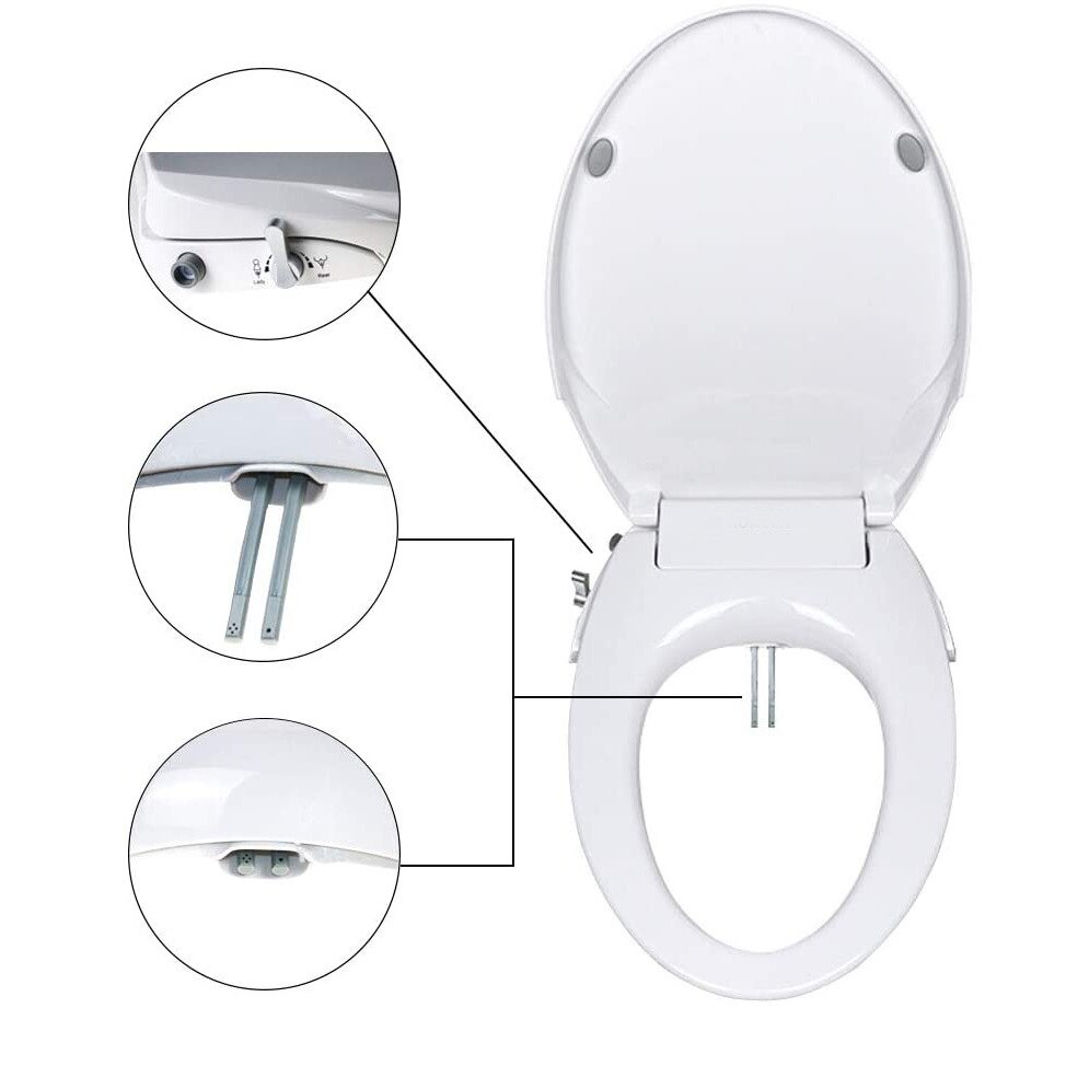 Toilet lid replacement buttocks washing nightstool cover famale washing Toilet lids non-electrical cleaning stool cover