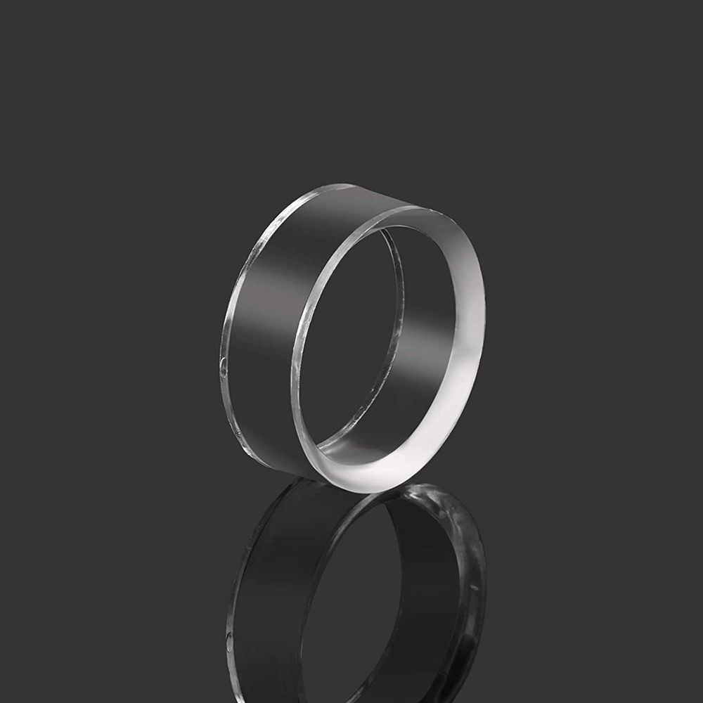 Acrylic Display Stand Racks Clear Storage Holder Rings Plastic Round Display Stand for Ball, Spheres, Marbles, Collections