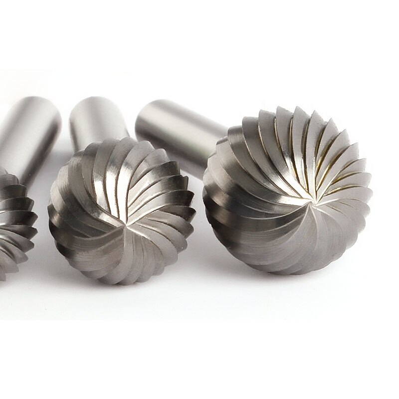 Mèches de meuleuse à tête sphérique, outils convertibles carimplantés, lime à distance en tungstène, fraise en carbure, fraise, perceuse pour métal, bois, plastique