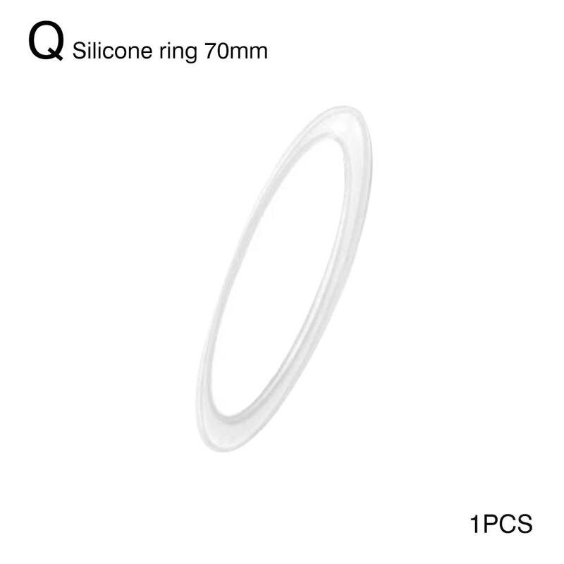 70/86mm Mason Jar Lids Leak Proof Seal Silicone O Ring Plastic Screw Lid Universal Storage Cap Cover For Wide Mouth Mug Cannings: Q