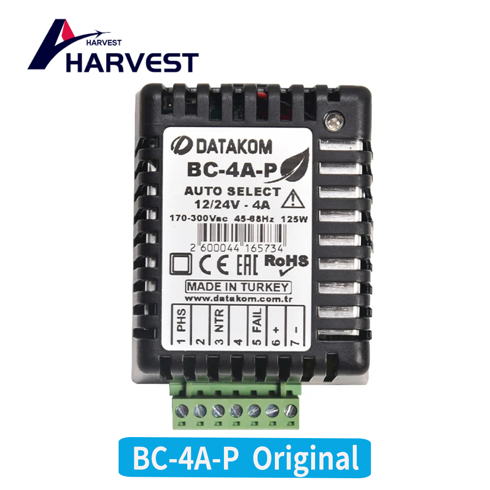 BC-4A-P Bc4ap Datakom Generator Acculader 12V/24V Automatische Selectie