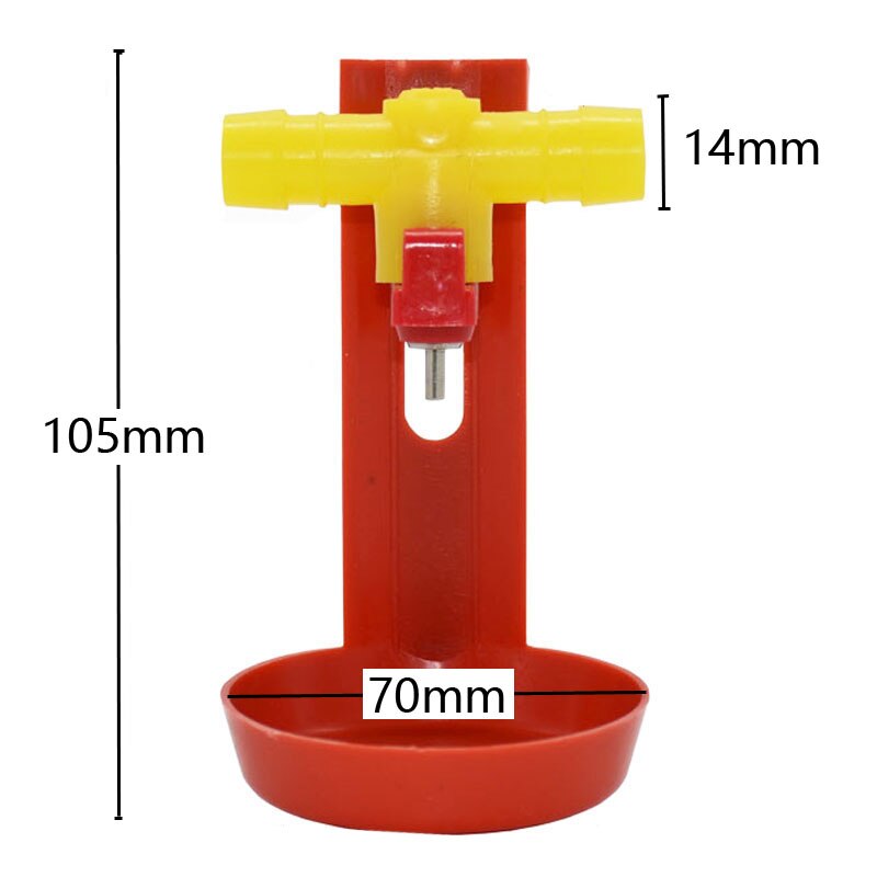 50 stuks automatische drinknippels voor kippen voor drinknippels voor kippen, automatische watervoorziening, landbouwapparatuur, aansluitslangen