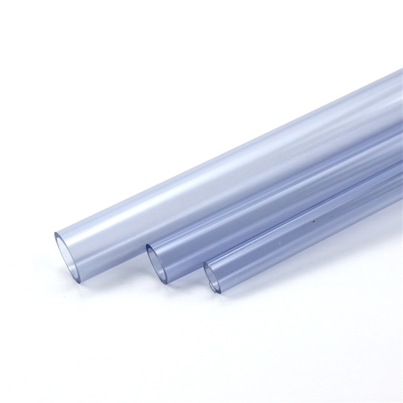 PVC transparent Hartplastik Wasser Rohr Aquarium Plexiglas Rohr 1 Stck (50cm)