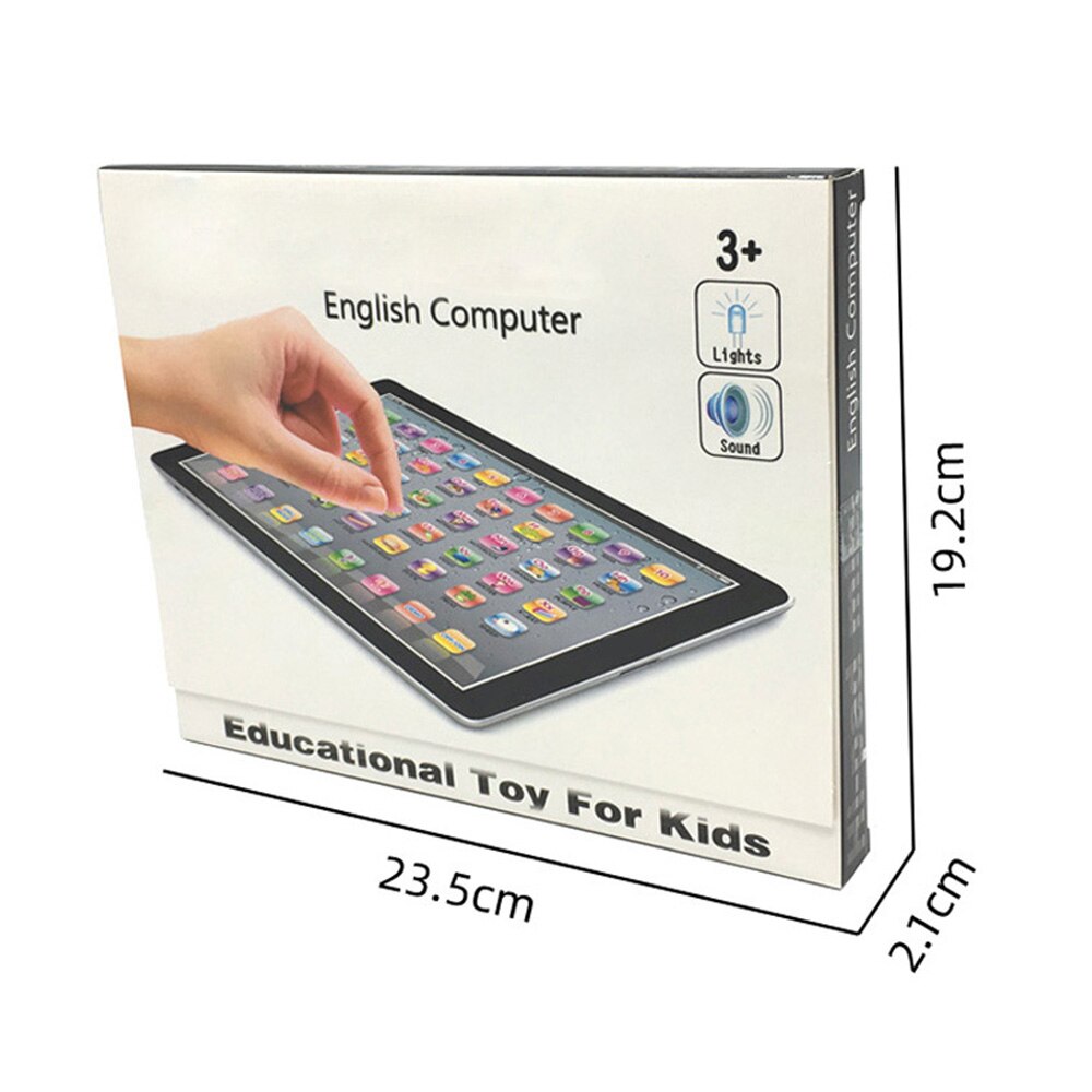 For Child Electronic Touch Type Kids Touch Study Computer English Early Learning Study Machine Baby Tablet Educational Toys
