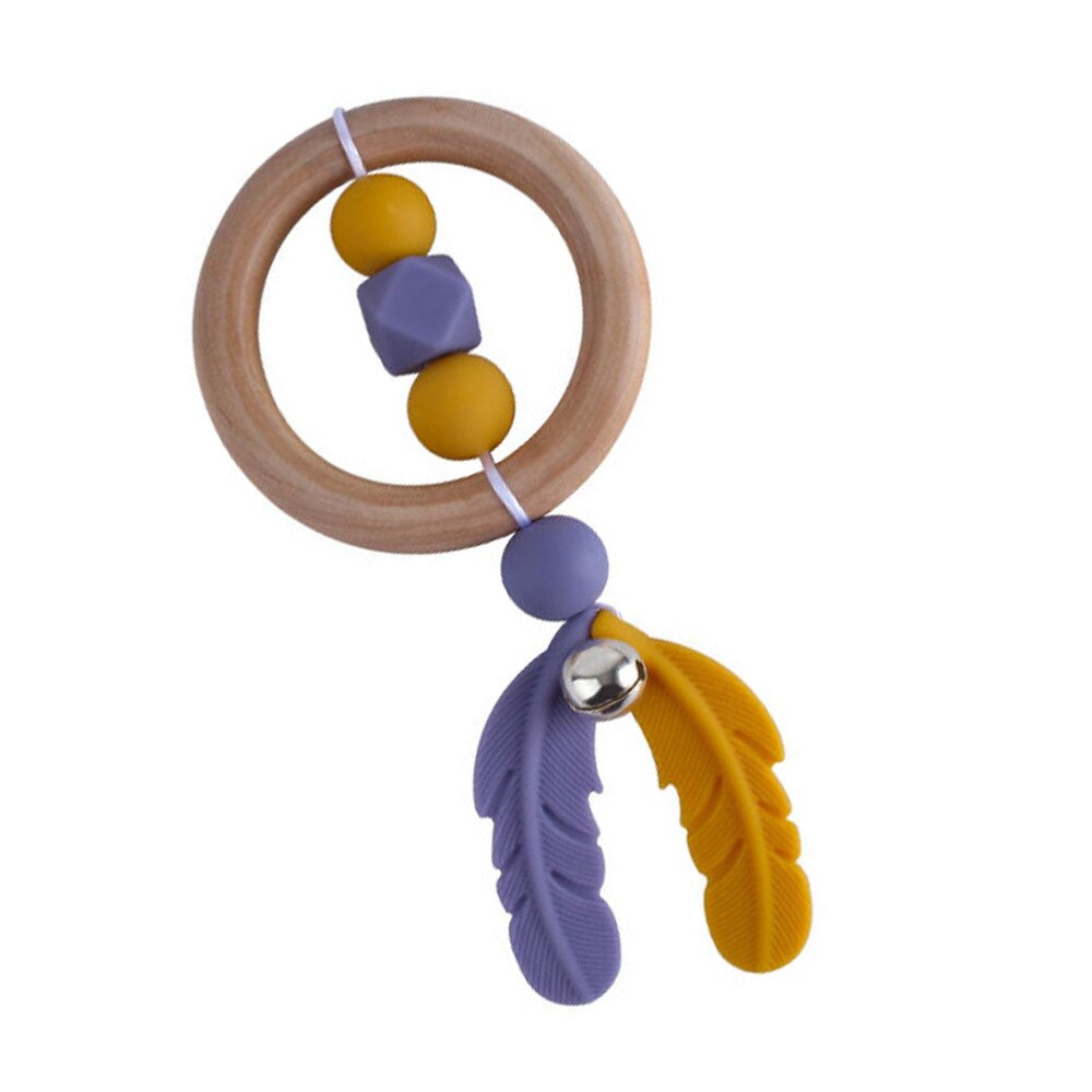 1Pc kreskówka przenośny premia trwały gryzak robić zębów trzonowych zęza pomocą szlifowanie gryzak ząbkowanie dziecka: purpurowy