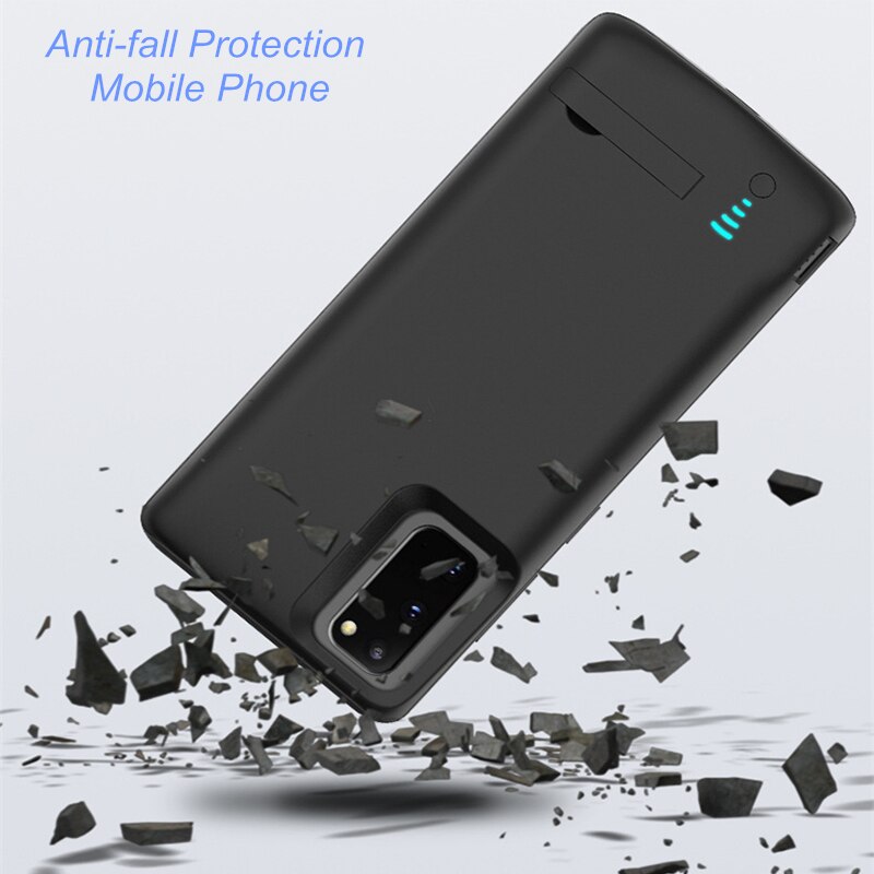 6000 Mah Batterij Case Voor Samsung Galaxy S20 Ultra Externe Batterij Power Bank Cover Case Voor Samsung S20 Plus S20 + Opladen Case