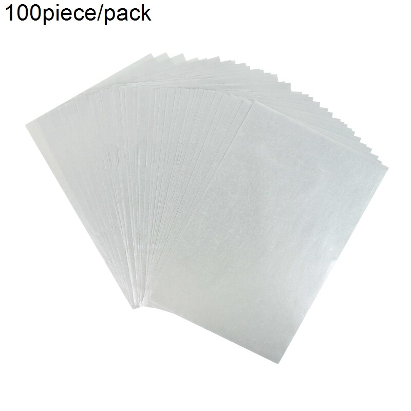 66/100pcs 14*21cm A5 Tissue Paper Copying Drawing Sheet DIY Scrapbook Craft Fruit Flower Packaging Bookmark Handmade Papers: B16-100pcs