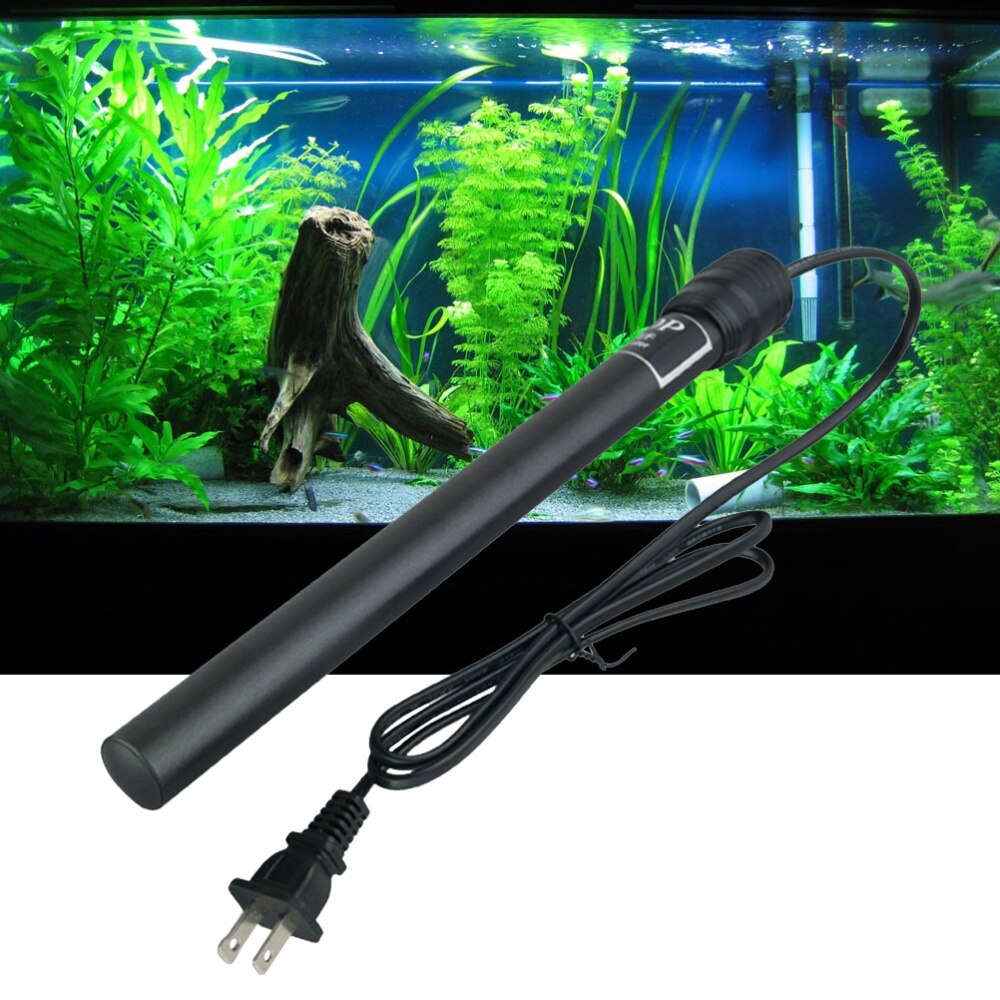 Submersible Aquarium Heater 25W with Control for Fish Tank (US Plug)