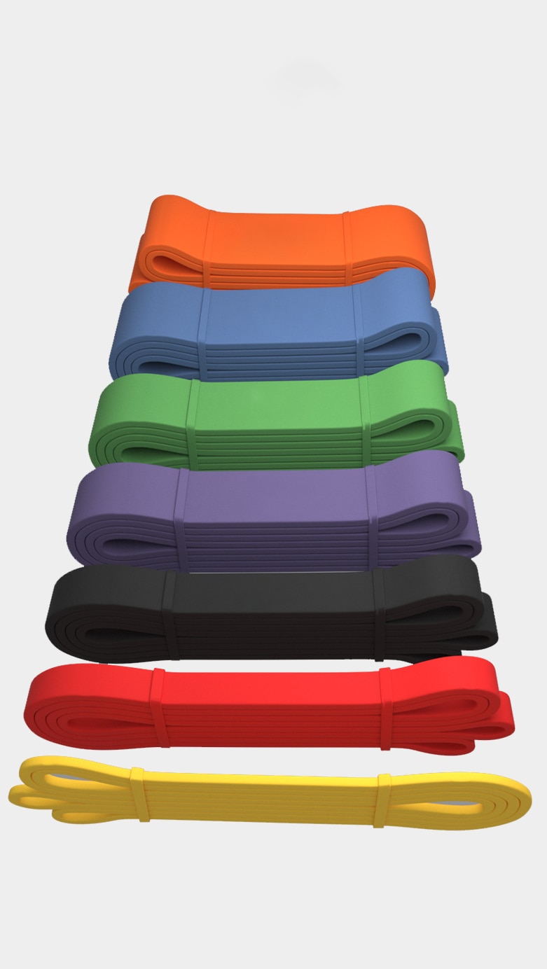 Elastic band resistance band tension band elastic rope fitness pull-up yoga assisted whole body exercise