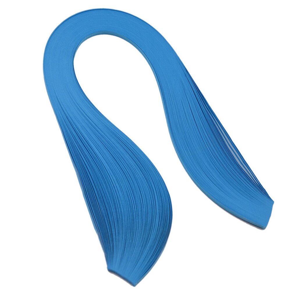 120 streifen Quilling Papier 3mm Breite Einfarbig Origami Papier DIY Hand Handwerk Dekoration Weihnachten: blue