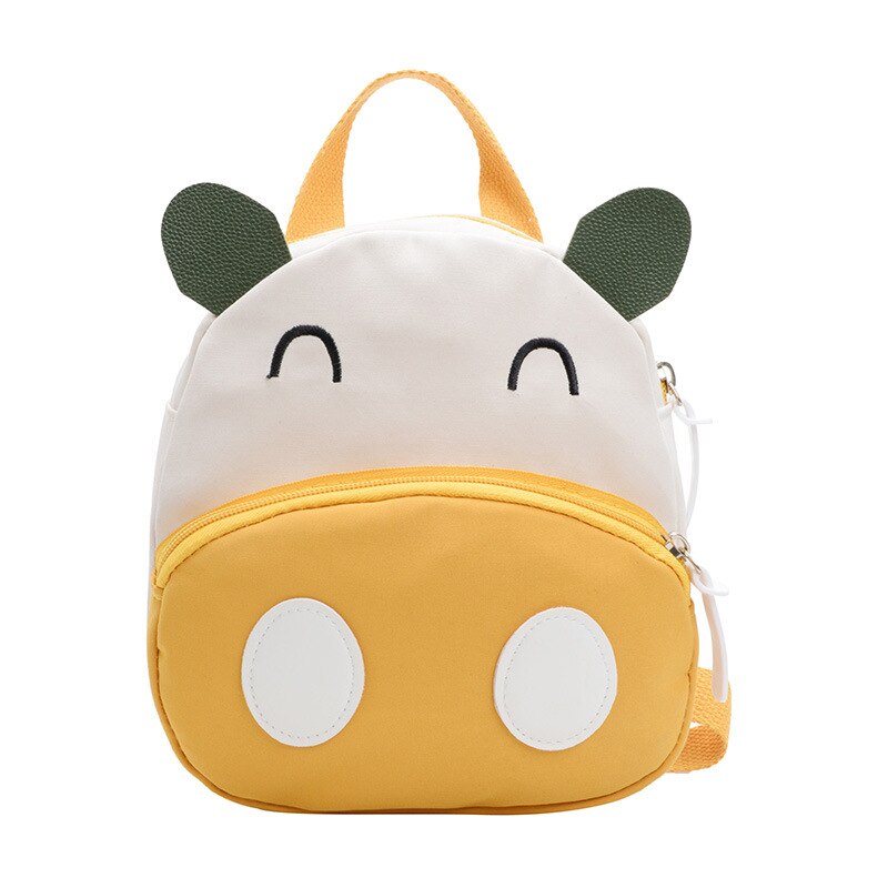 Cartoon Nylon Children Backpacks Kindergarten Schoolbag Mini Kids Backpack Children School Bags Toddler Girls Boy Backpacks: Yellow