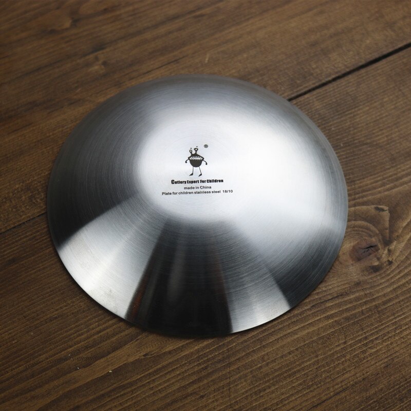 Monster 304 rustfrit stål krydderifat eddike fad sojasovs fad dyppende lille hjemmet snack fad til middag