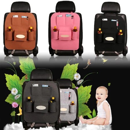 Autostoel rugleuning organizer opbergvak auto goederen regelgevende cel