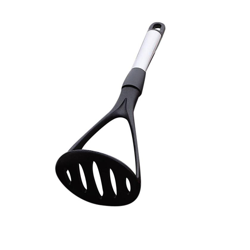 1pc Potato Press Tool Potato Masher Ricer PP Plastic Potato Mud Pressure Machine Crusher Kitchen Gadgets Fruit Vegetable Tools