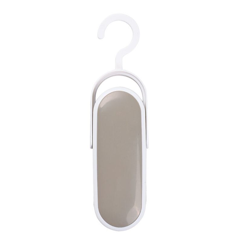 Mini Portable Hand Pressure Heat Plastic Bag Impluse Sealer Food Packing Handheld Multifunction Easy Operation Sealing Machine: Silver Gray