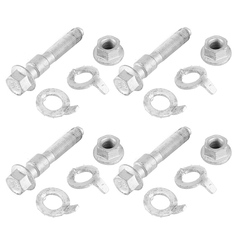 Auto Noodpakket Auto Gereedschap Set Box 4Pcs 0 63in Verstelbare Camber Bouten 4 Wiel Positionering Uitlijning Band Excentrieke