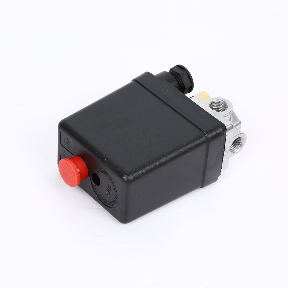 Heavy Duty 240V 16A Auto Control Auto Belasting/Lossen Air Compressor Drukschakelaar Regelklep 90 Psi-120 Psi