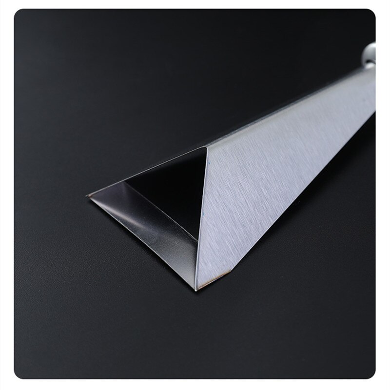 Cuchillo triangular de acero inoxidable para tallar frutas, frutas y verduras para tallar utensilio, herramienta de cocina antideslizante