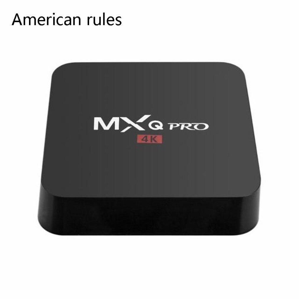 1000 Channels Smart TV Box Android MxqPro RK3229 Android 7.1K 1g + 8g Smart TV Box Amlogic 4-core Media for EU US AU UK: US