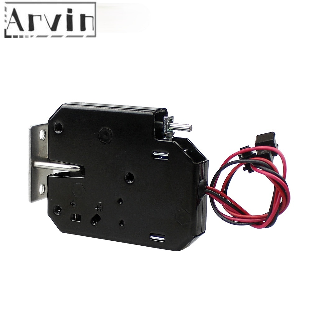 Small electromagnetic lock DC 12V2A supermarket intelligent locker electronic lock access control electric lock mailbox lock