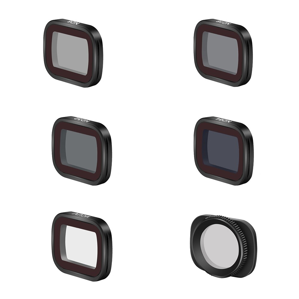 6 Pcs Drone Lens Filter Uv/cpl/nd/ Para Dji Neo | Cuotas sin interés