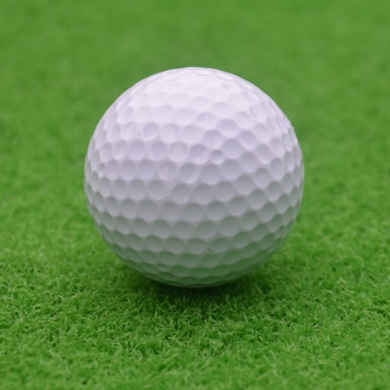 White Golf Ball Indoor Exercise Toy Ball Golf Ball Soft Indoor Practice Safety
