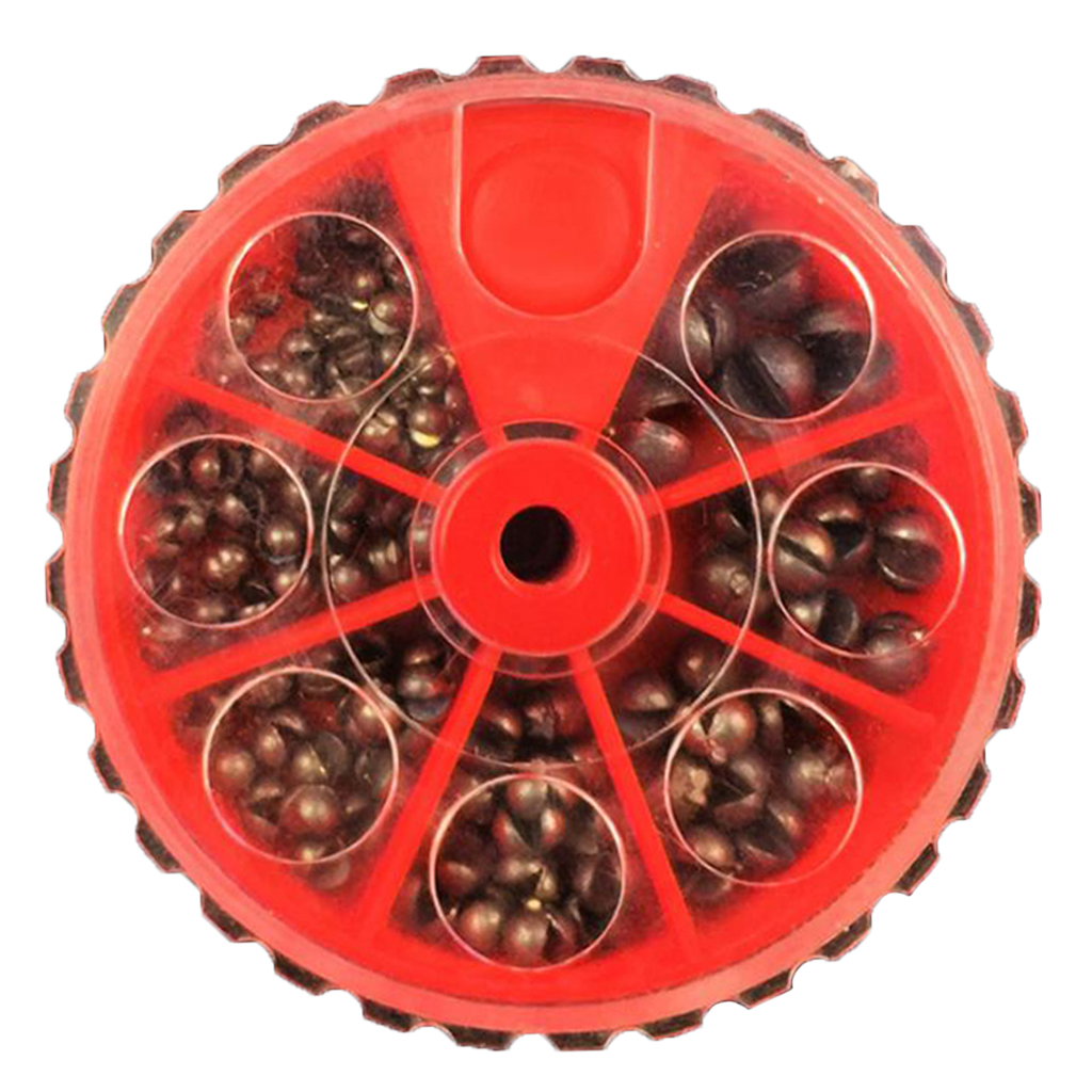 106 sztuk obciążniki wędkarskie wagi zestaw 0.2g/0.28g/0.38g/0.5g/0.8g/1.6g/2g ołowiane ciężarki wielowarstwowe otwarcie ołowiane ciężarki z pudełkiem