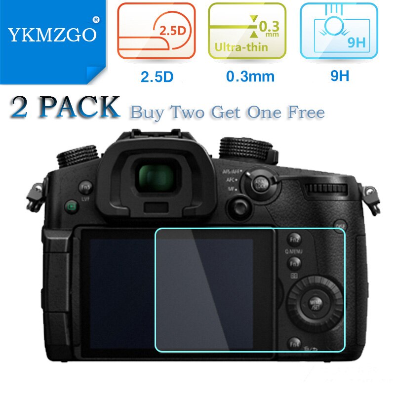 Protecteur d'écran LCD en verre trempé 9H | Pour Canon, EOS 6D Mark II/760D 750D T6i T6s / 800D T7i / 100D / 200D / Redel SL1 SL2