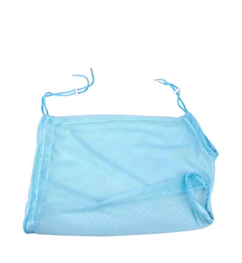 Mesh Cat Bathing Bag Cats Grooming Washing Bags Cat Bath Clean Bag No Scratching Bite Restraint Cat Supplies Nail Cutting Bag: Blue