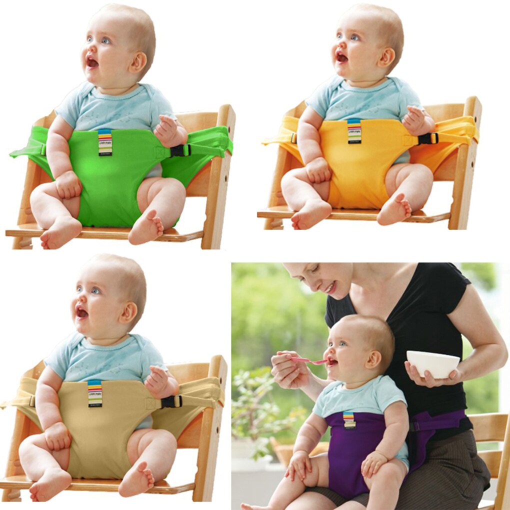 Cinturón de seguridad de asiento para silla infantil, alimentación portátil para bebé, cubierta de correa para carrito