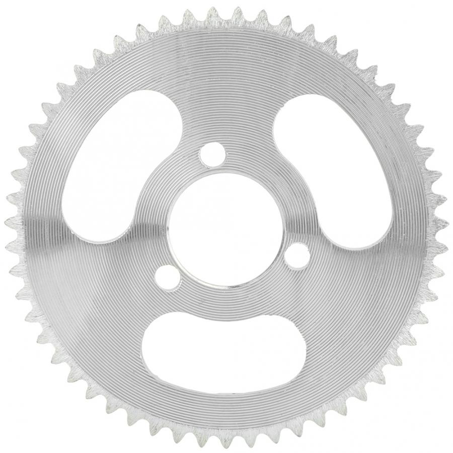 Electric Scooter Sprocket 55 Teeth 25H 3 Holes Metal Crankset Sprocket Gear Plate Electric Scooter Sprocket Accessory