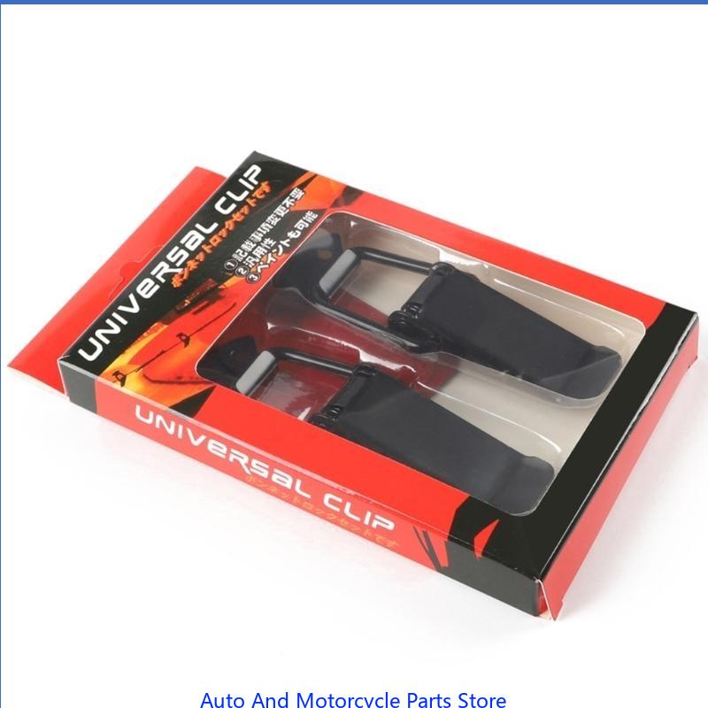 Ulepszone przez p9fd Zakończonego zderzaka zabezpieczające zabezpieczenie Zestaw klipsy Szybkie zwolnienie Haczyka do samochodu