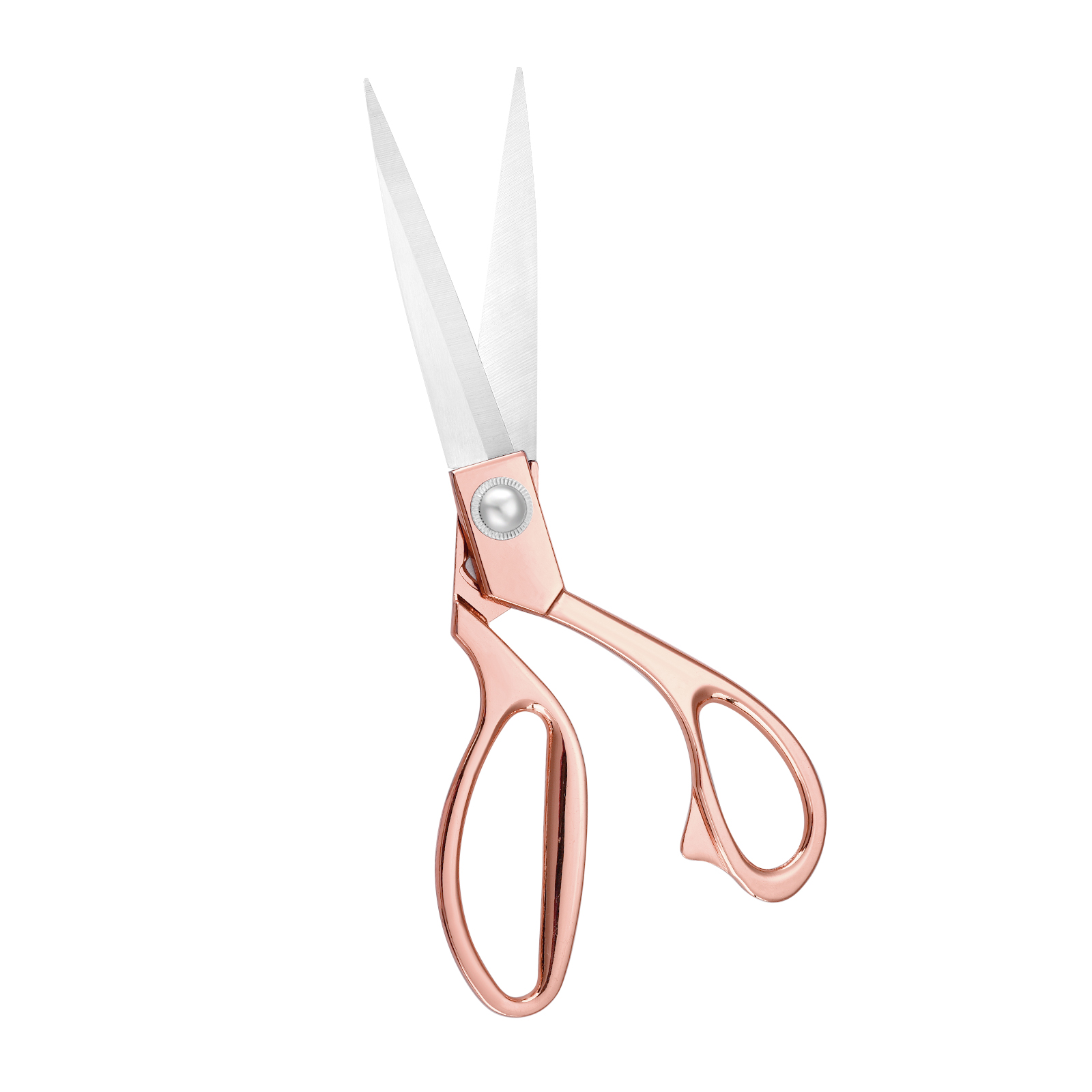 Tijeras de sastre profesionales, tijeras de costura Vintage, tijeras de sastre de acero inoxidable para tela, ropa, cortador de costura, herramienta de bricolaje: Blanco