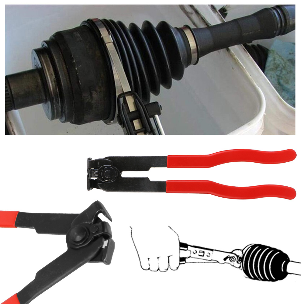 Hand Installateur-Werkzeug Multifunktions Zangen Auto Klemme Crimpen Zange Bausatz CV gemeinsam-Stiefel Klemme Zangen Auto Kraftstoff Filter Rohr Klemme