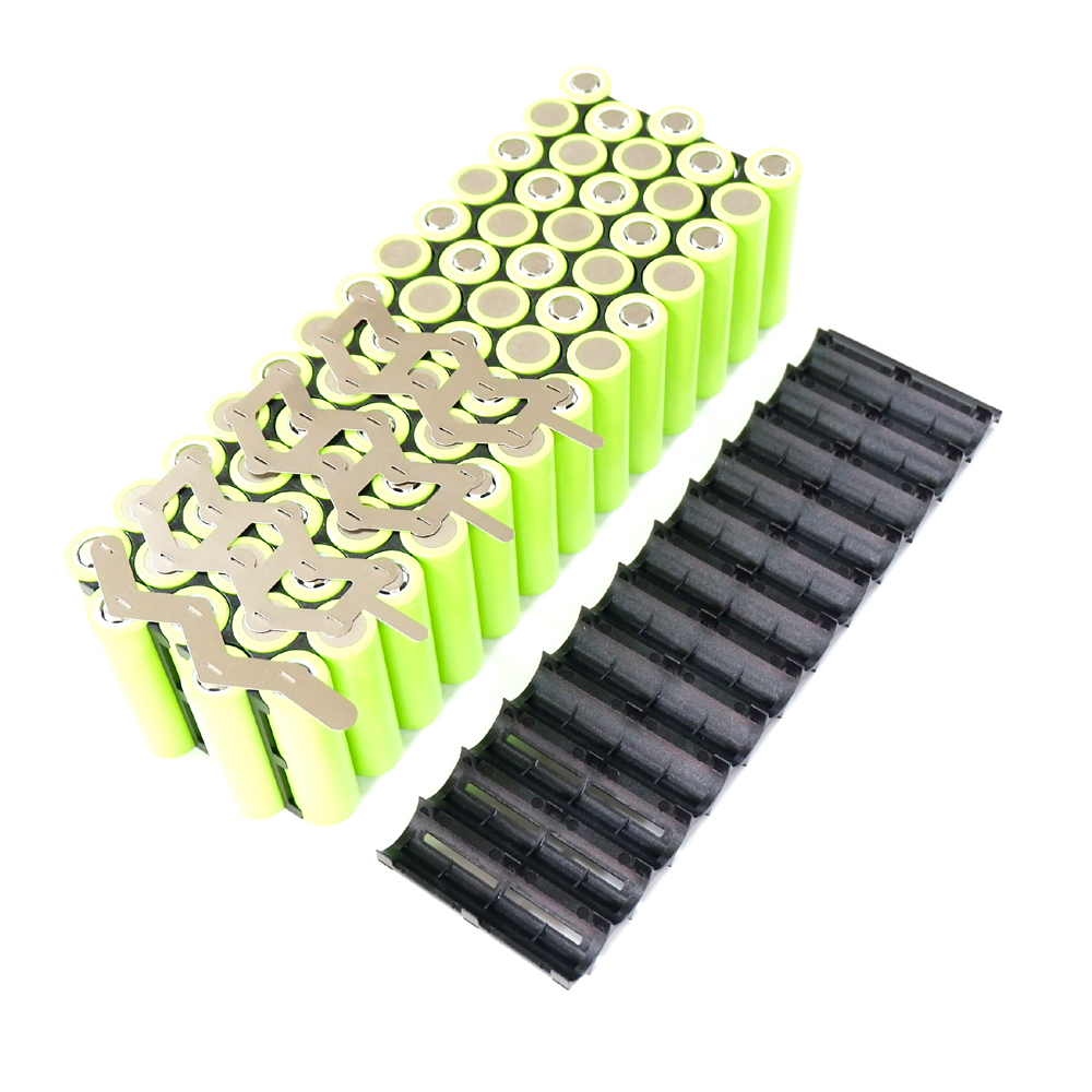 18650 bateria 10p 13p titular para 10s 36v 13s 48v bateria 2*10 2*13 suporte de plástico 18650 suporte de bateria de lítio